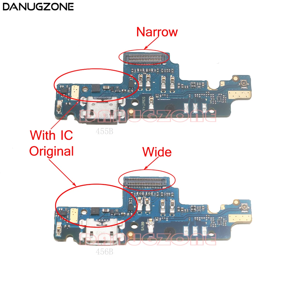 Оригинальный USB разъем для док станции гибкий кабель зарядки Xiaomi Redmi NOTE 4X Note4X