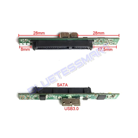 Корпус для мобильного жесткого диска, аксессуары для интерфейса SATA/IDE карта адаптера USB3.0 для WD/Seagate/Sumsang/Toshiba