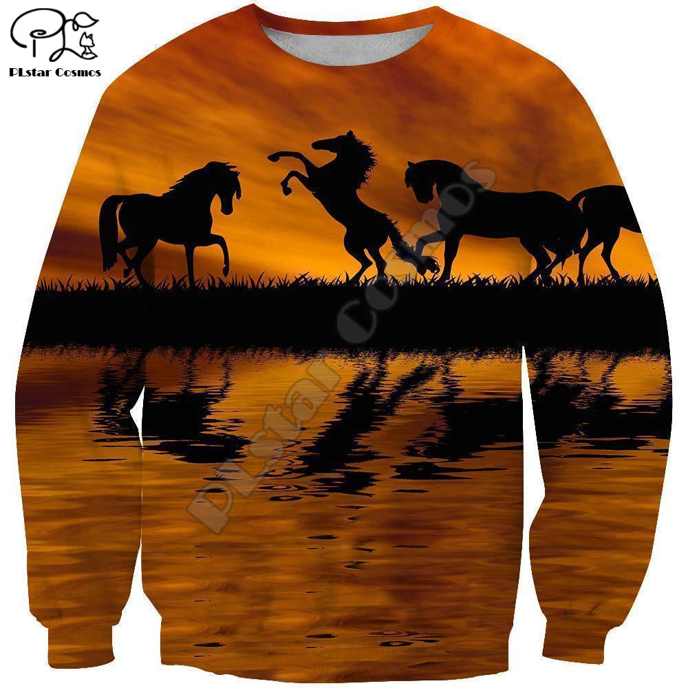 

PLstar Cosmos Animal Horse Tattoo Streetwear Long Sleeves Tracksuit NewFashion 3Dprint Autumn Casual Pullover Zipper/Hoodies A-6