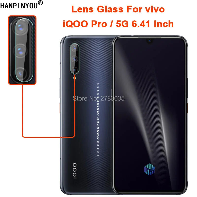 Прозрачная ультратонкая Защитная пленка для объектива задней камеры vivo iQOO Pro / 5G 6