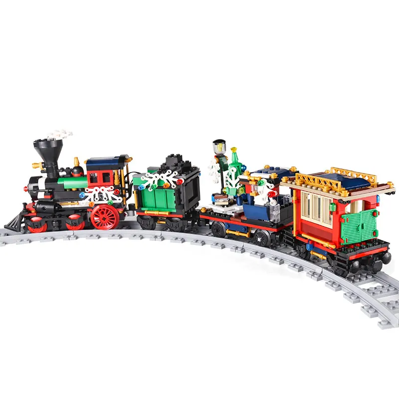 Купить Модель автомобиля 36001 моторизованный высокотехнологичный совместимый с 10254 зимним праздничным поездом строительные блоки кирпичи игрушки ... Продажа Модель автомобиля 36001 моторизованный высокотехнологичный совместимый с 10254 зимним праздничным поездом строительные блоки кирпичи игрушки ...