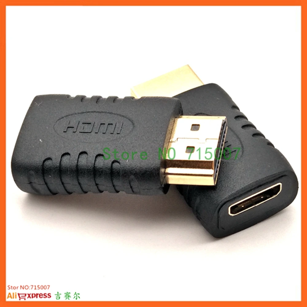 Высококачественный позолоченный HDMI совместимый штекер мини гнездо Полный