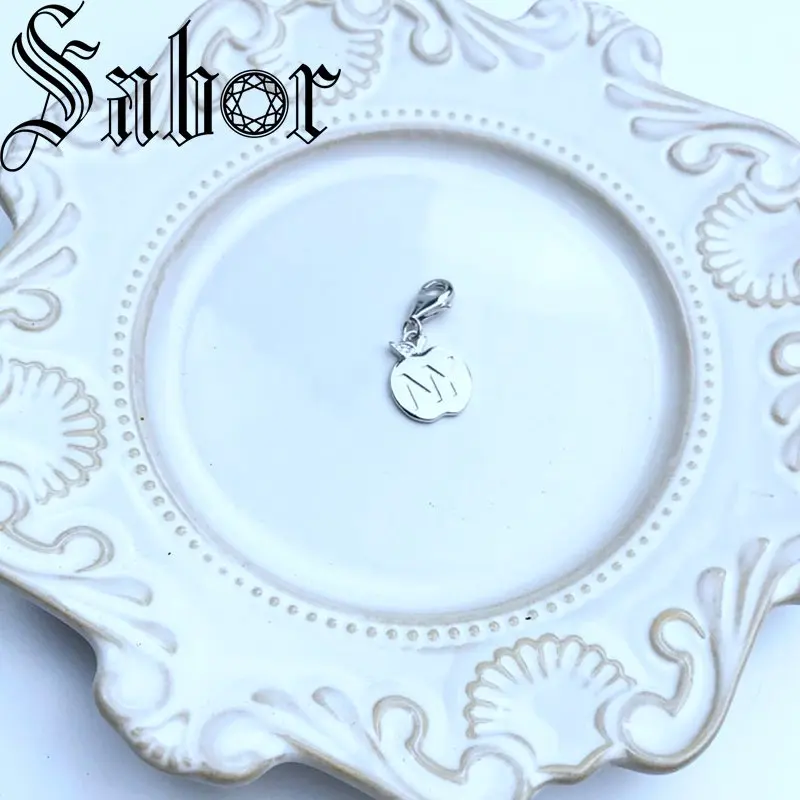 Очаровательная подвеска с большим яблоком модные ювелирные изделия трендовый