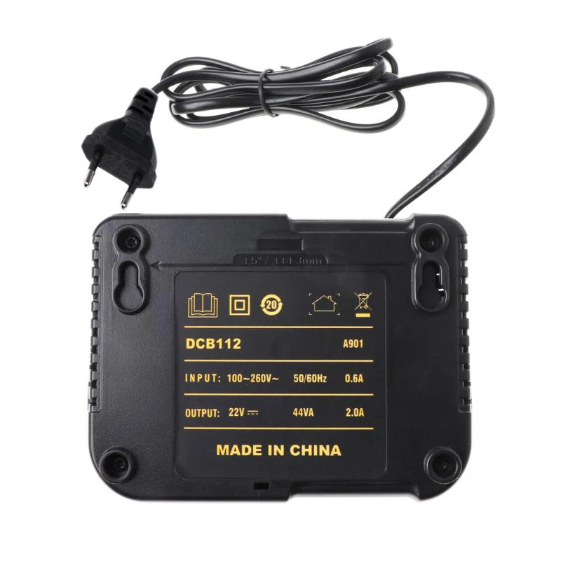 Dcb112 литий ионный аккумулятор зарядное устройство для Dewalt 10 8 V 12V 14 4 18V Dcb101 Dcb200 Dcb140