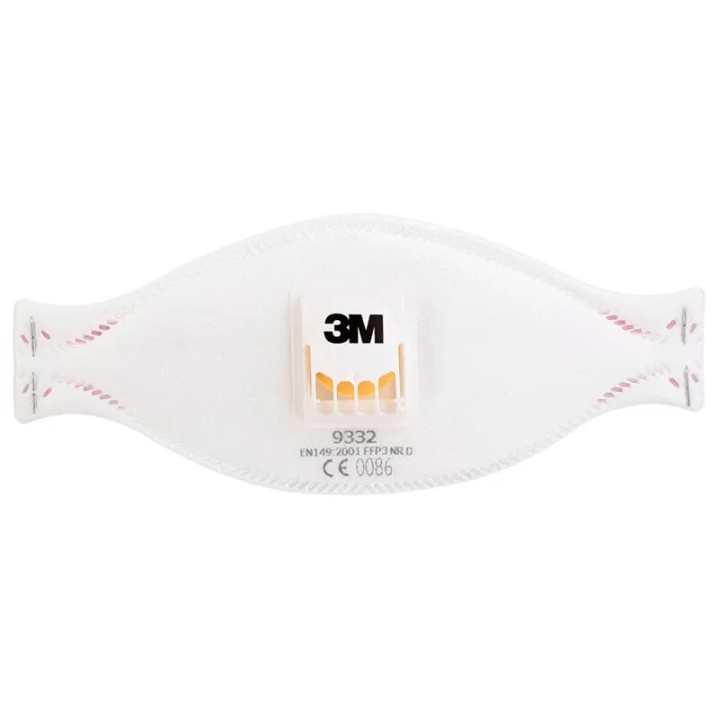 Пылезащитная многоразовая маска FFP3 3 M Aura 9332 9334 для мгновенной погоды с клапаном