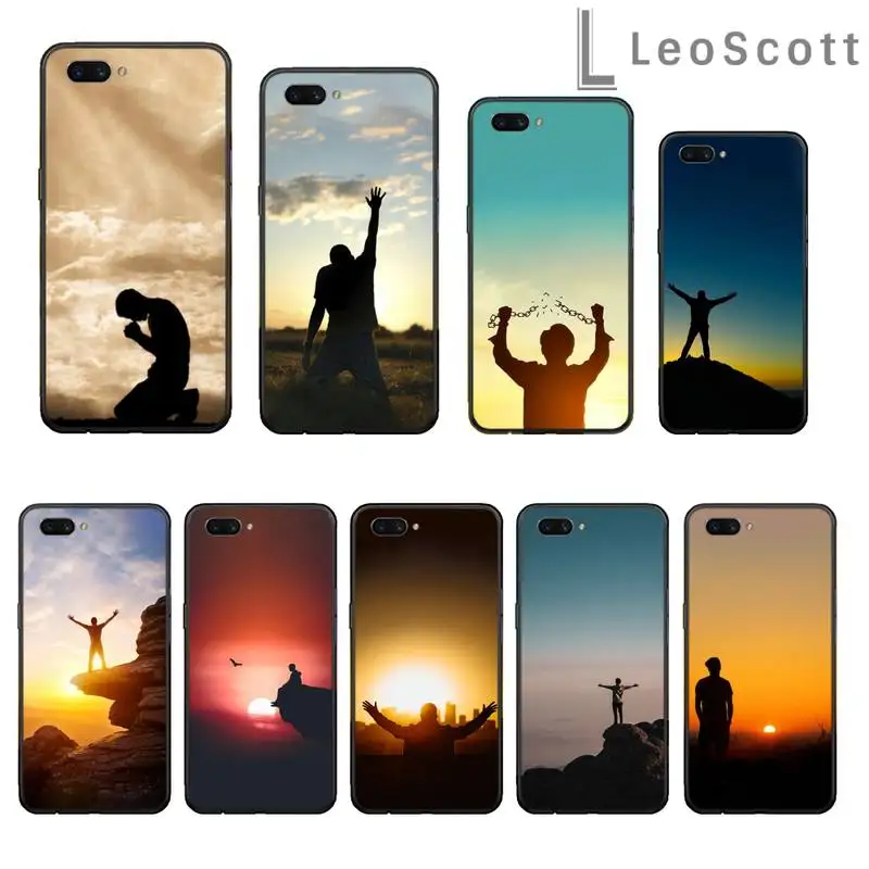 

Prayer freedom break shackles Phone Case For OPPO R9 R11 R15 R17 RENO Realme S PLUS Normal 2z 3 5 C2 pro cover