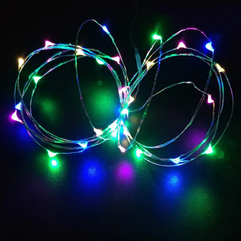 Декоративная гирлянда с 20 светодиодами водонепроницаемые мигающие огни