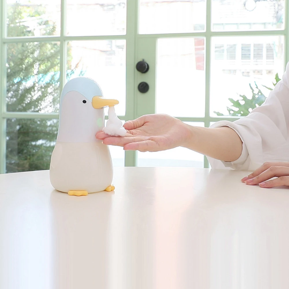 

Mini Infrared Penguin Hand Sanitizer Foamer USB Electric Soap Bubble Washer Dispenser Antibacterial Home Hygiene