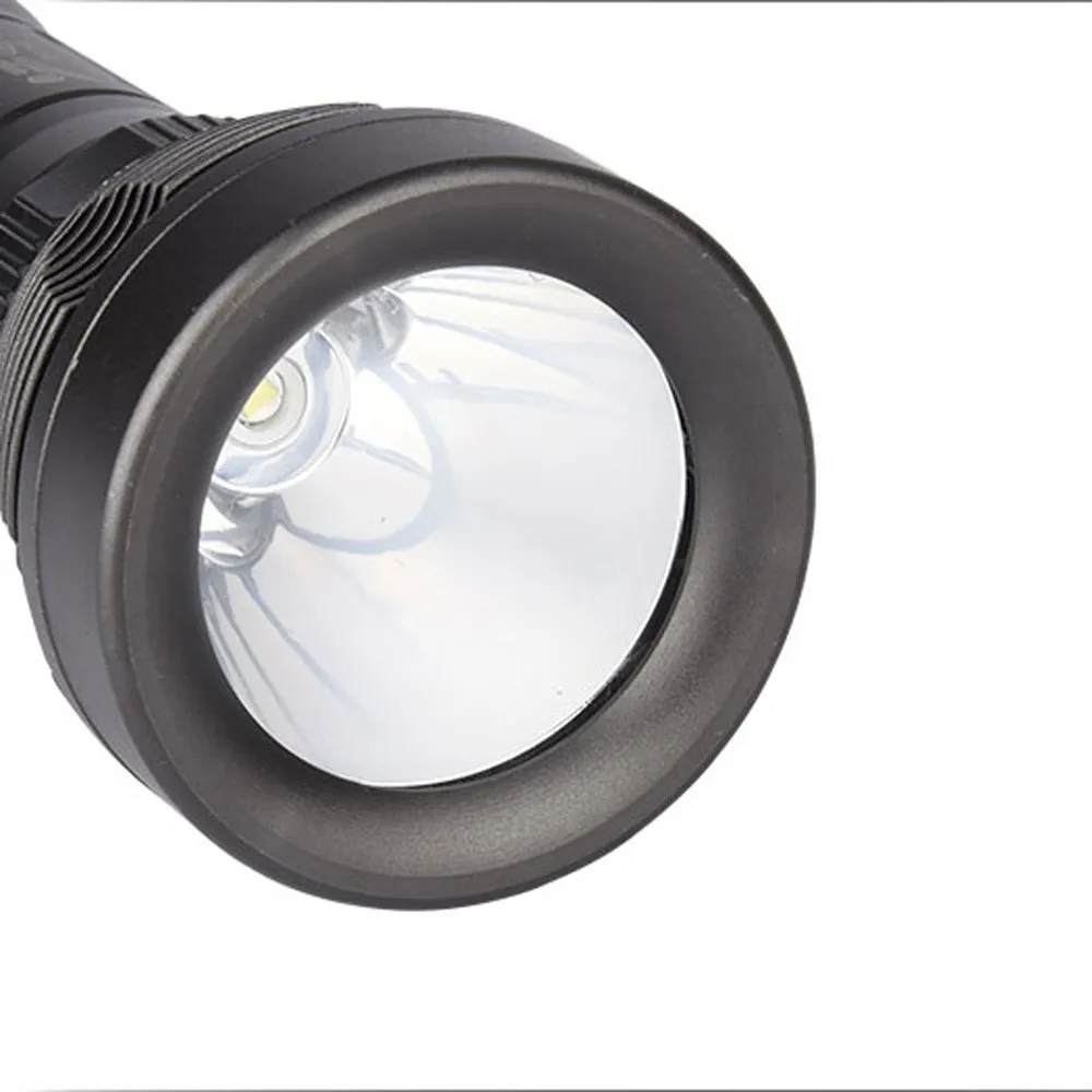 Фонарик для подводного плавания дайвинга 500 м лм XM L T6 LED IPX8 водонепроницаемый