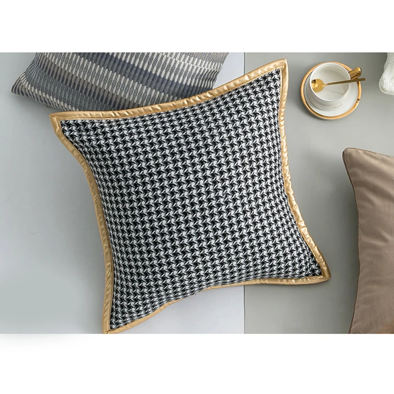 45x45 см нордическая длинная наволочка для подушки мягкая плюшевая декоративная