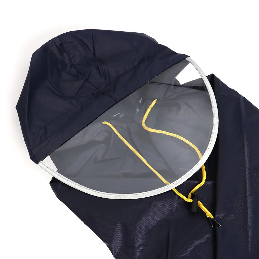 

Mens Womens Cycling Bicycle Bike Raincoat Rain Cape Poncho Hooded Windproof Rain Coat Mobility Scooter Cover Hooded Raincoats