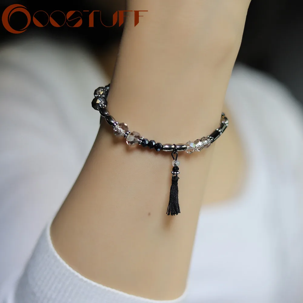 Модный браслет для женщин браслеты с кристаллами и бусинами мужские ювелирные