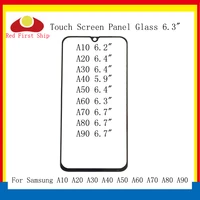 10pcslot touch screen for samsung galaxy a10 a20 a30 a40 a50 touch panel front outer glass lens a60 a70 a80 a90 2019 lcd glass