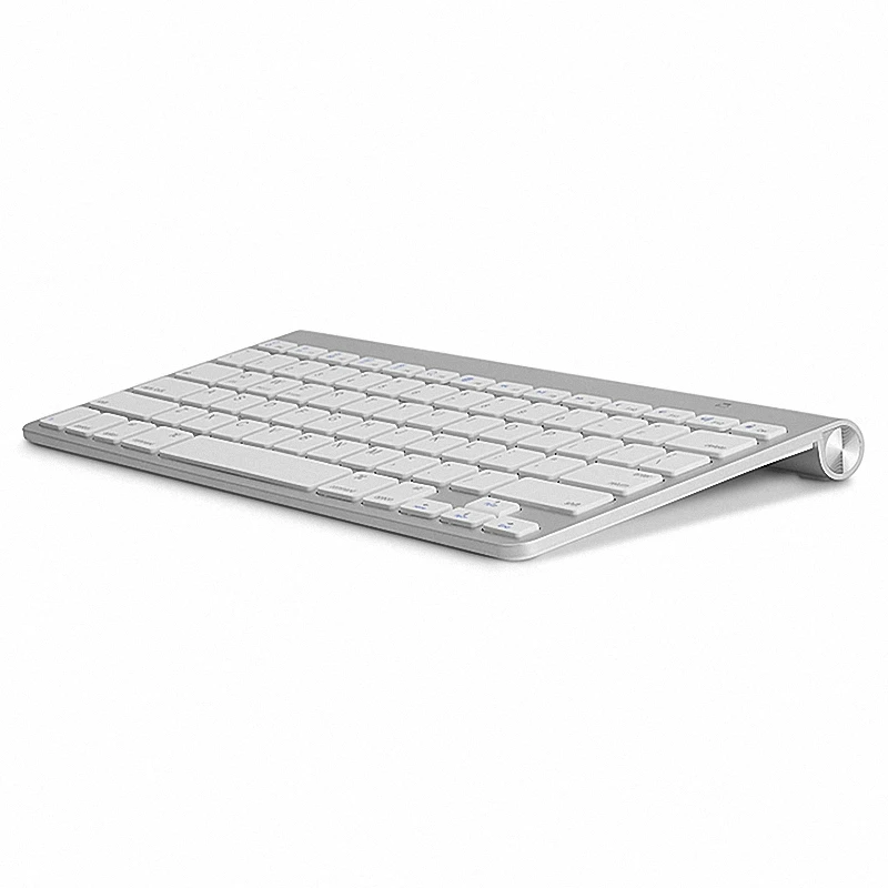 

Ultra Slim Apple Style Bluetooth Keyboard Low Noise Wireless Keyboard Compact Keyboard for IOS Windows Android