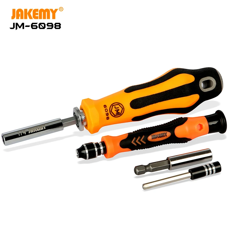 JAKEMY 7 в 1 Профессиональная мини-отвертка с подножкой инструмент на присоске DIY для