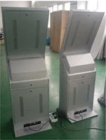 17 inch Automatic Number Waiting Queue Management System Kiosk