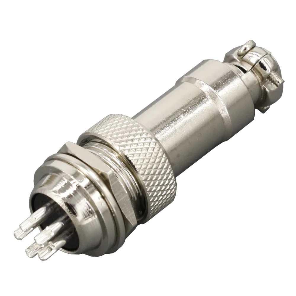 1 комплект авиационный Штепсель GX12 через настенную панель типа gx12 2 ~ 7P перед