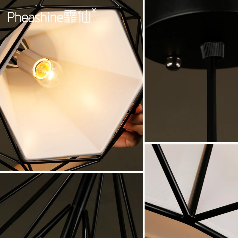 

Nordic restaurant chandelier creative personality three modern industrial wind bar aisle stair balcony light