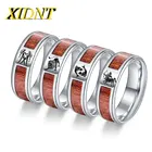 Мужское кольцо со знаками Зодиака, 8 мм