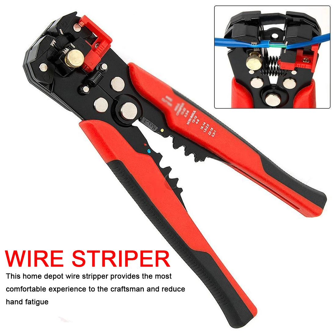 

0.2-6.0mm2 Crimper Cable Cutter Automatic Wire Stripper Multifunctional Stripping Tools Crimping Pliers Terminal