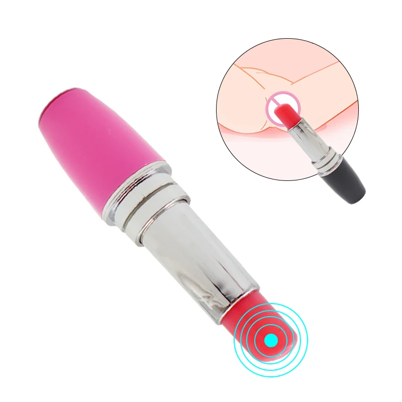 Помады вибратор Секс игрушки для женщин мини пули G spot головка массажер