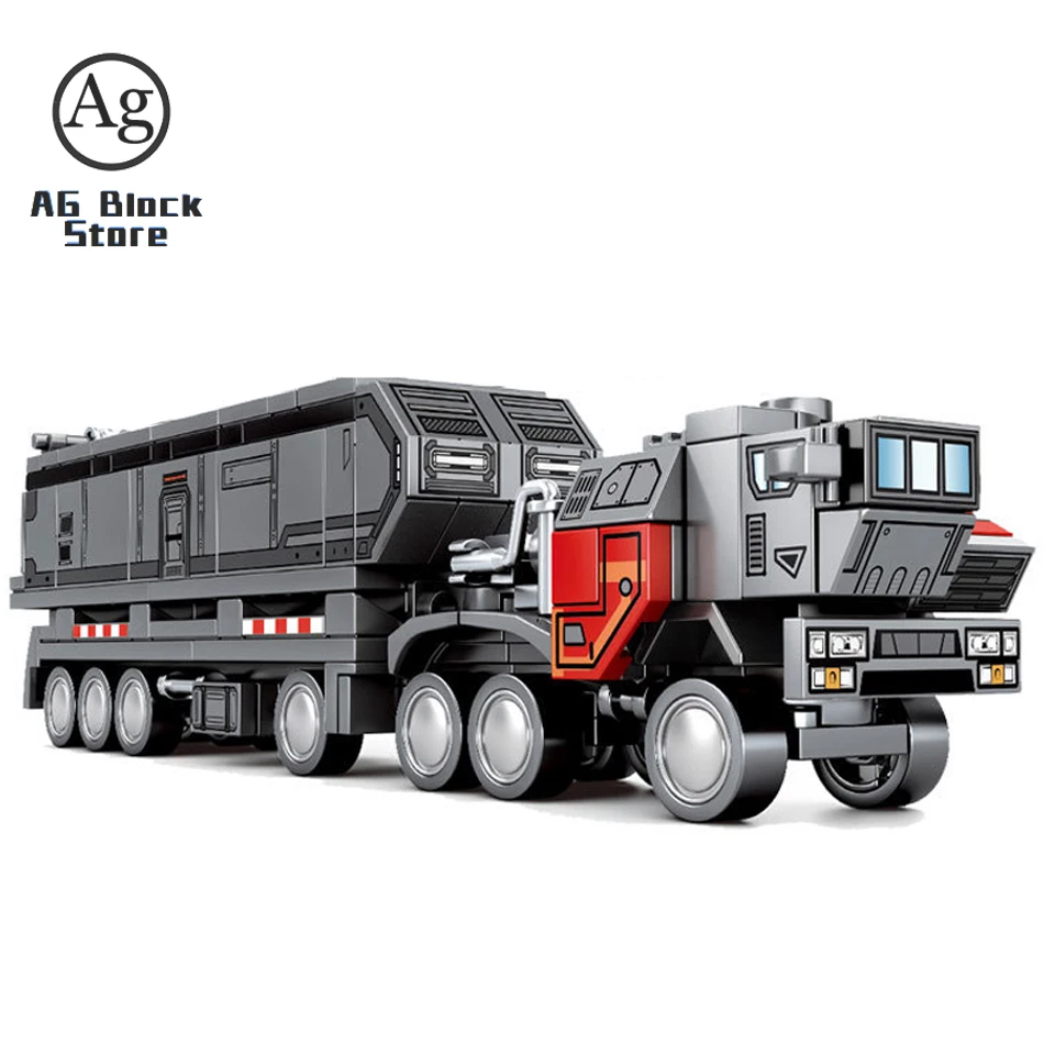 Строительные блоки SEMBO грузовики для транспортировки городские фигурки