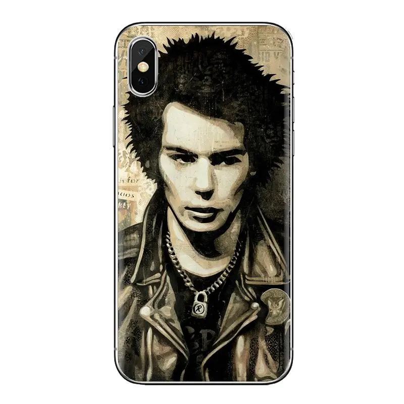 Секс пистолеты СИД вишес плакат печать для iPod Touch Apple iPhone 4 4s 5 5S SE 5C 6 6S 7 8 X XR XS Plus MAX