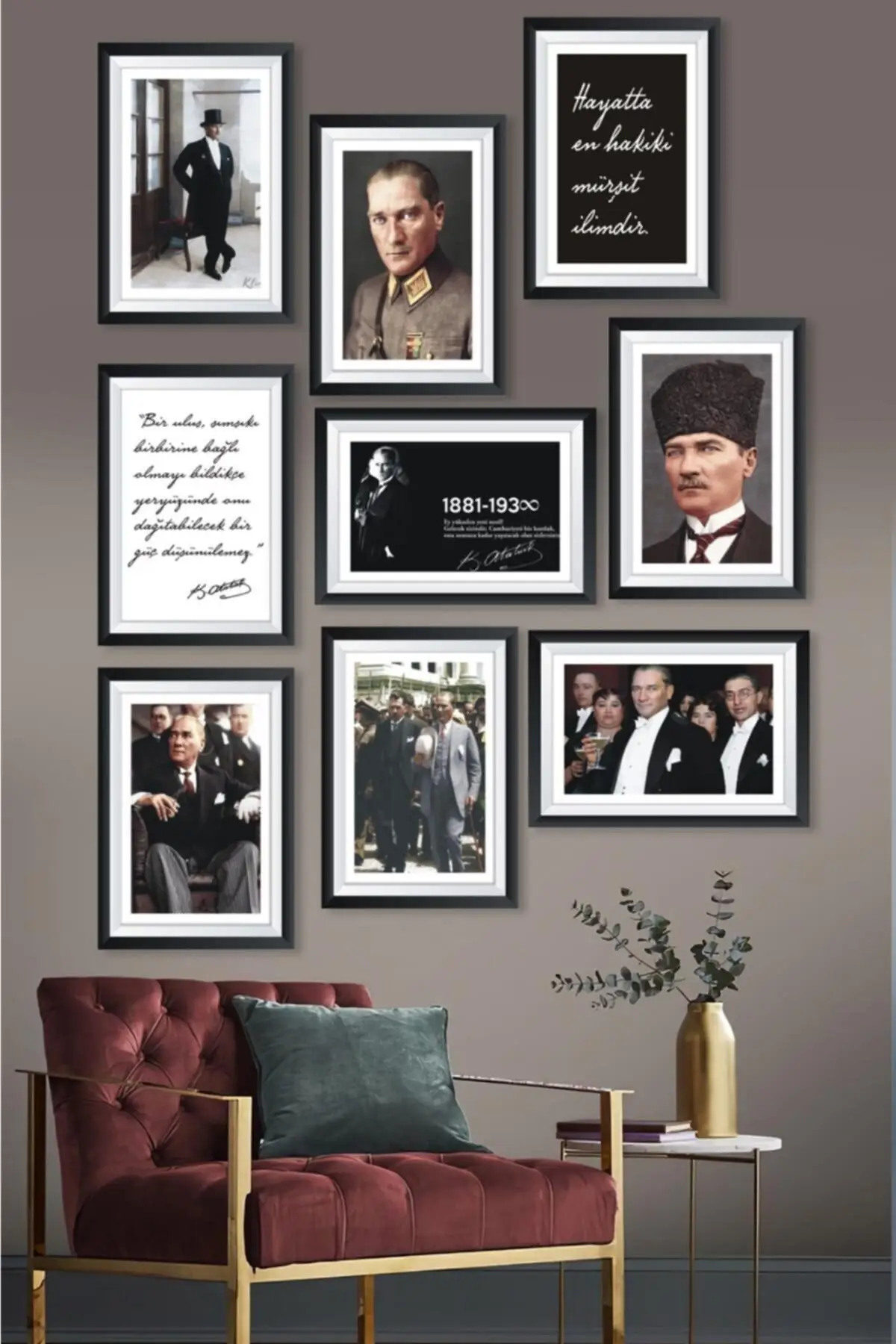 

Atatrk 3D Wall Wood Laser Hello Wall Decor Mdf New Style Your Home Office Art decoration Home Gifts Vintage