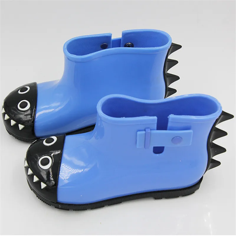 Всесезонные детские непромокаемые сапоги для девочек и мальчиков с рисунком