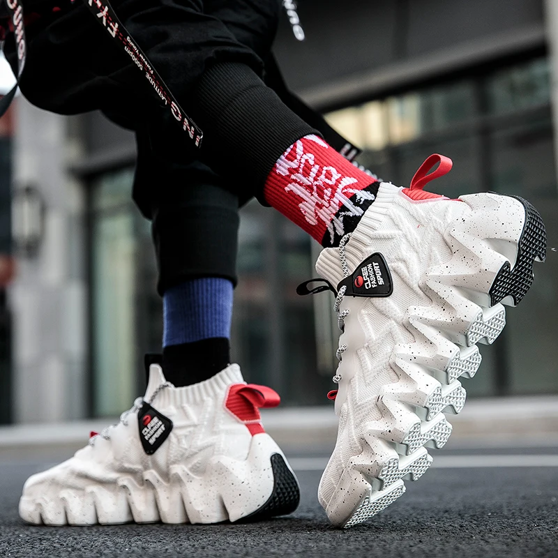 Женские кроссовки ажурный орнамент выбитый узор высокое качество мужская