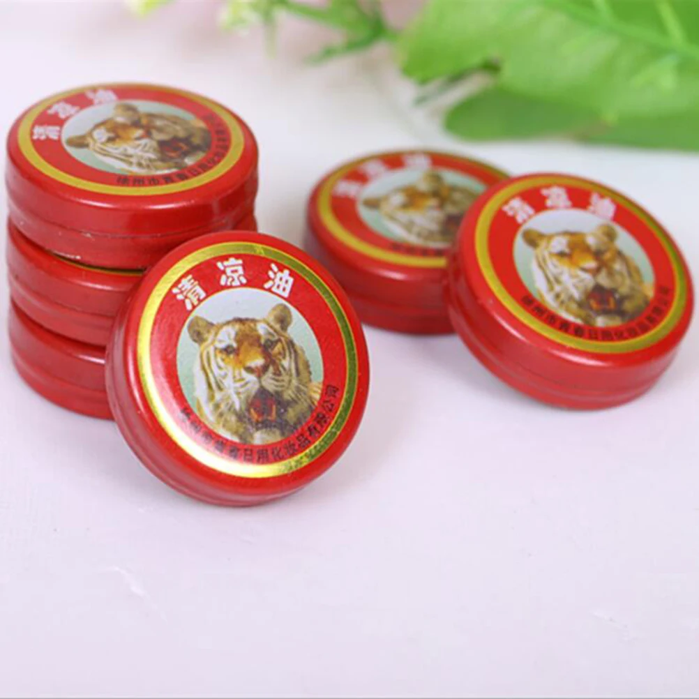 3g Prevent Heatstroke Tiger QingLiangYou Essential Balm Temple Pain Relief Refresh Relieve itching skincare | Красота и здоровье