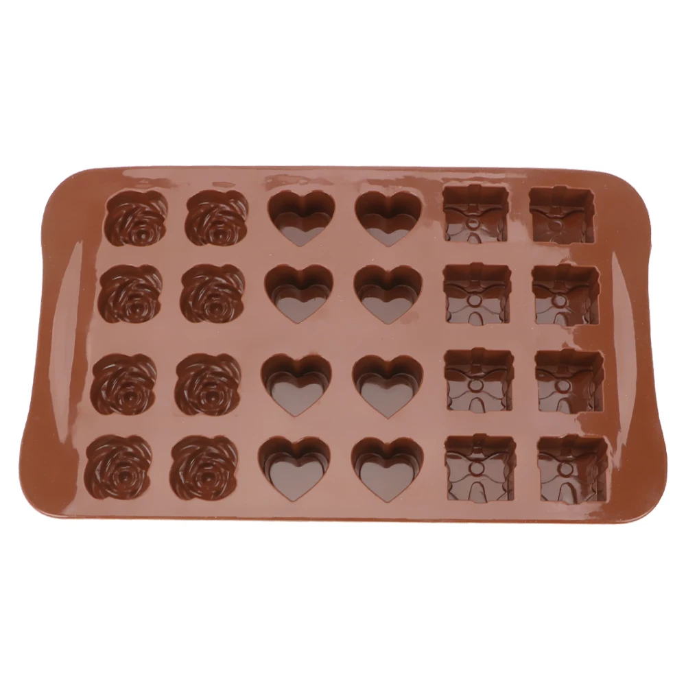 HILIFE Роза любящее сердце формы антипригарная силиконовая форма для торта 3D