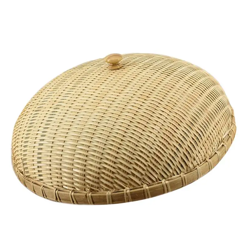 

1 шт. бамбуковый Плетеный чехол для хлеба, деликатный бамбуковый Плетеный чехол для хлеба, корзина для фруктов для домашней кухни
