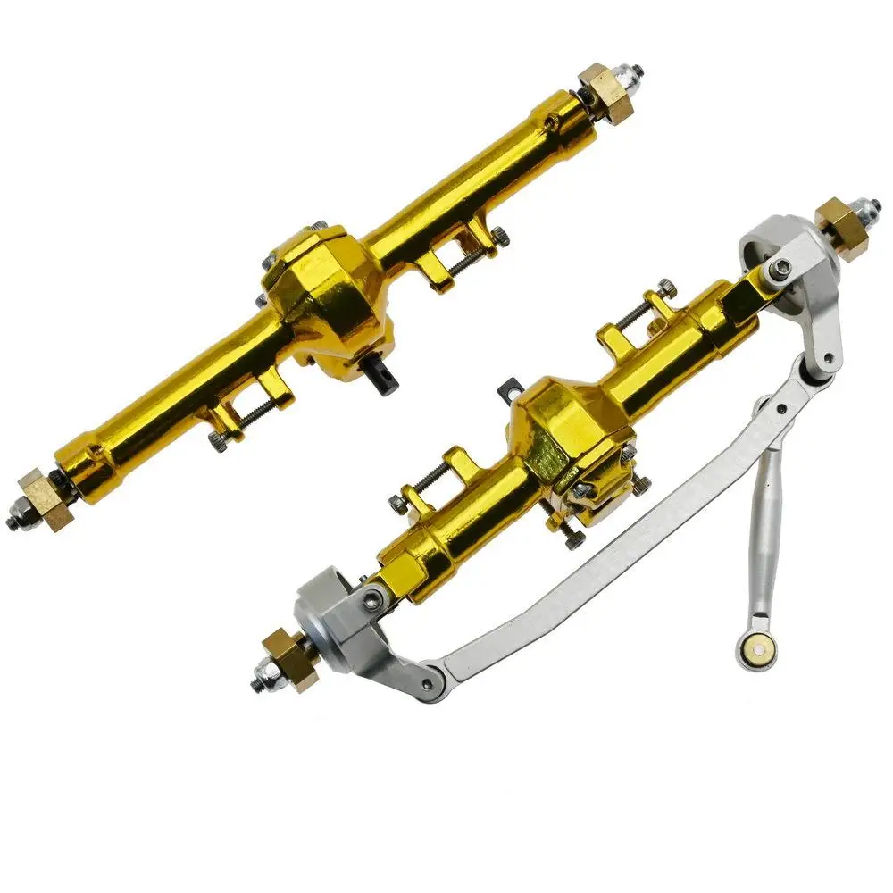 

Аксессуары из алюминиевого сплава с задней крышкой, передние и задние оси для Spgcm 1:24 Axial Scx24 90081