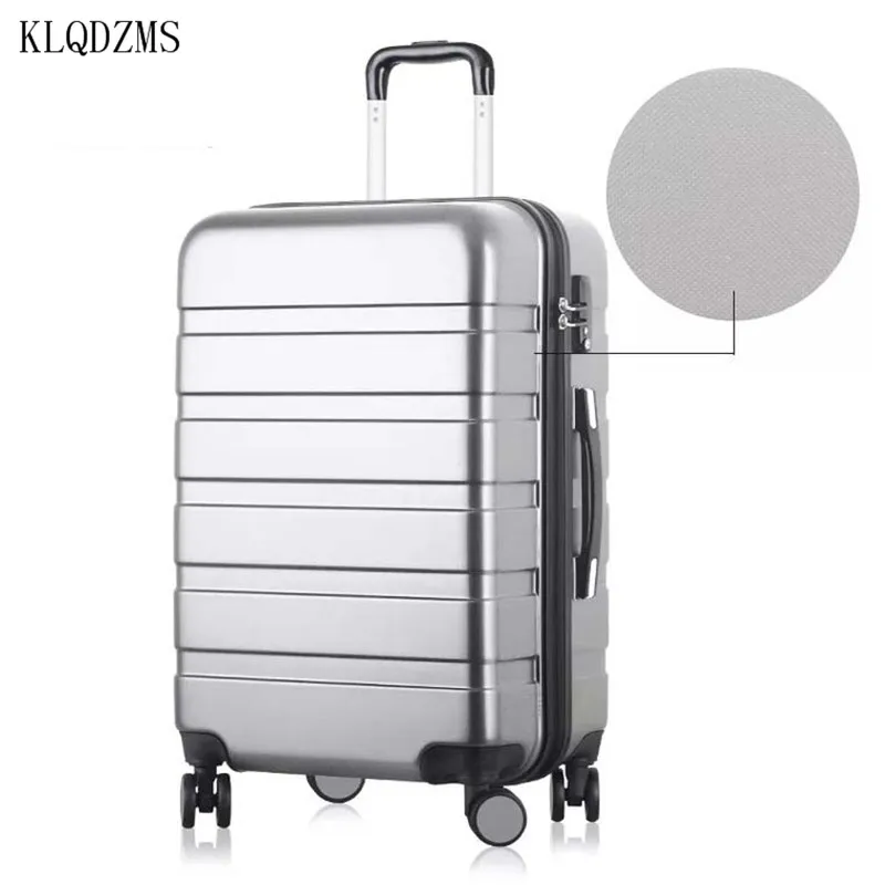 KLQDZMS модный ABS + PC чемодан на колёсиках дорожный костюм чехол с колесиками