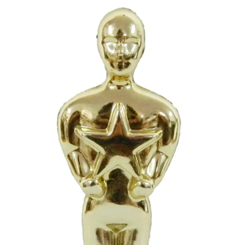 

12Pcs Oscar Statuette Mold Reward the Winners Magnificent Trophies in Ceremonies