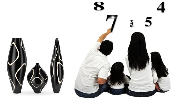 Модные простые инструменты для стрижки волос эва часы парикмахерской Сделай Сам