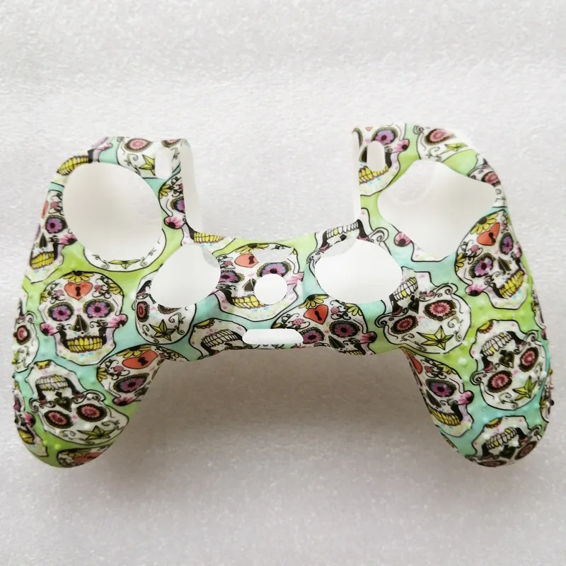 100 шт. силиконовый Камуфляжный защитный чехол для PS4|Запасные части| |