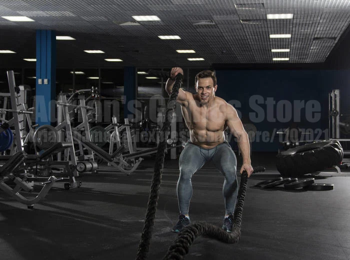 9/12/15 м Боевая веревка силовых тренировок Crossfit борьба веревка выносливость Burpee шлема веревки тяжелые 10-22 кг высокое качество