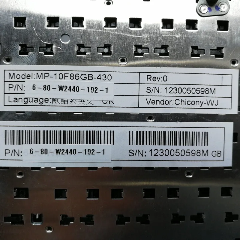 Клавиатура для ноутбука CLEVO W243 W243HU ITAUTEC A7520 W7535 W7545 W7630 W7635 W7645 W7650 Zyrex LW4343 LW4820T LW4843 |