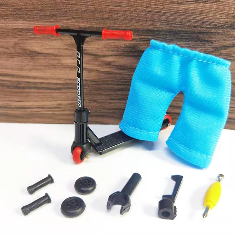 With Mini Scooters Tools And Finger Board Accessories Mini Skateboard Finger Toy For 3+ Years Old Kid