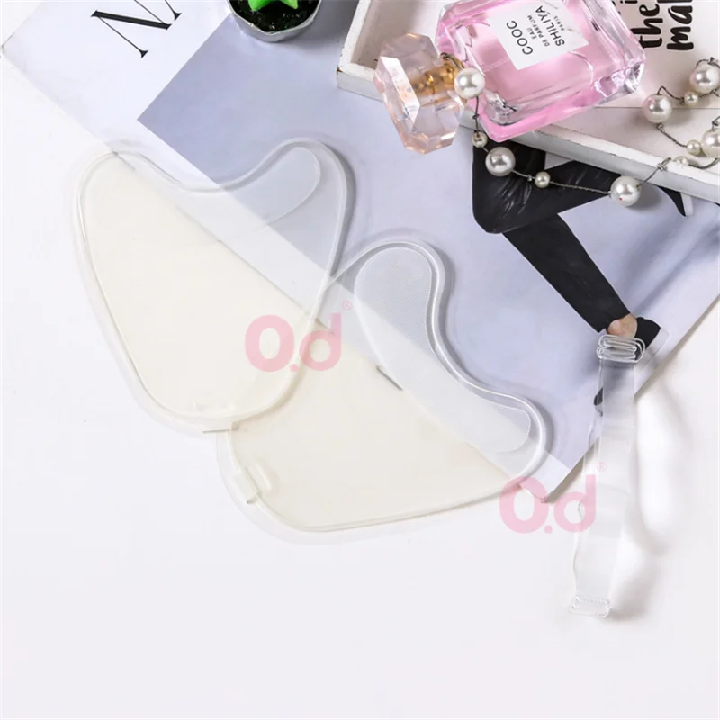 Сменные боковые крылья бюстгальтера с ремешком наклейка на грудь Bobo прозрачные