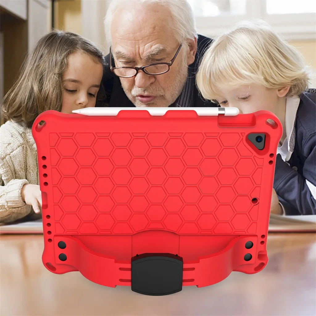 Чехол для iPad 9 7 10 2 2018 2017 с держателем карандашей умный силиконовый чехол