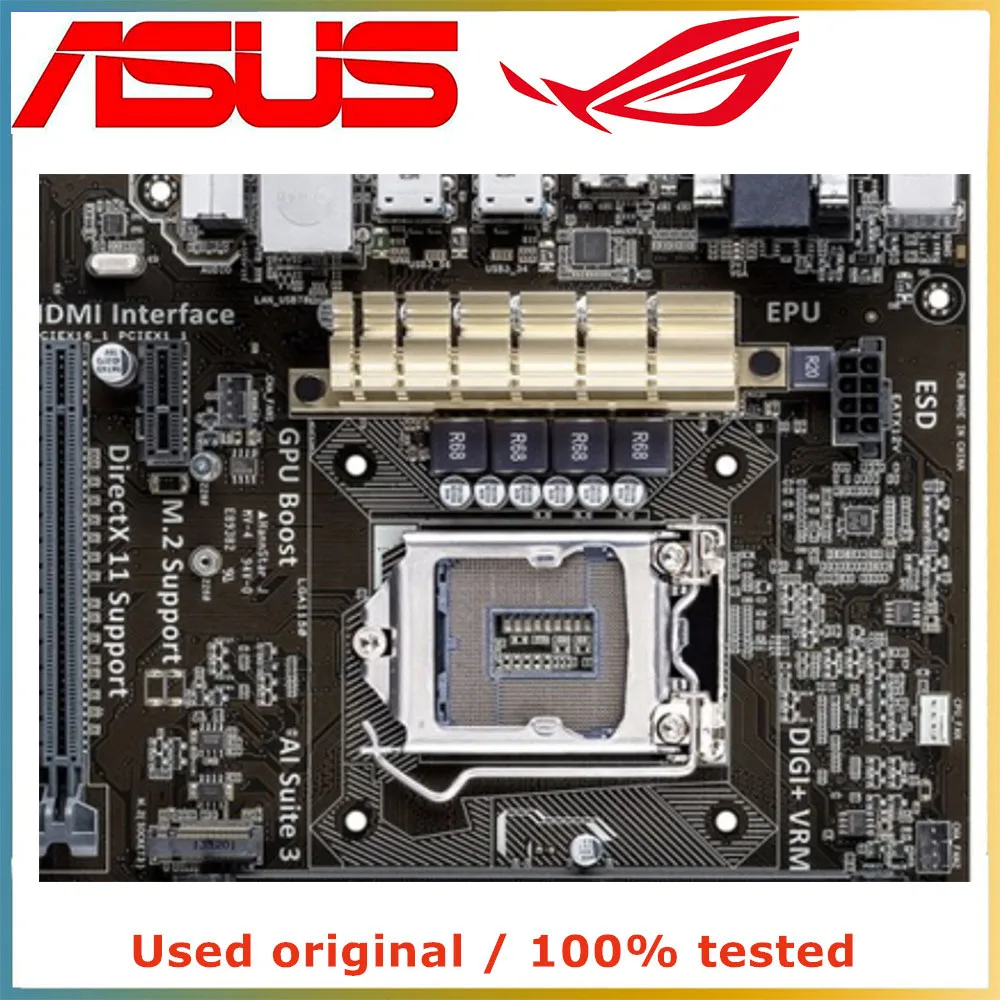 Для процессора Intel Z97 LGA 1150 для материнской платы ASUS компьютерная розетка LGA1150 DDR3