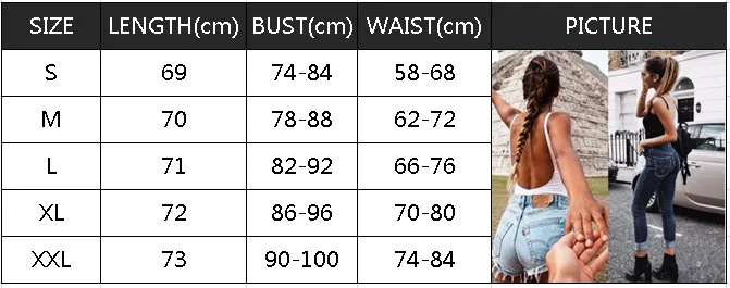 

Women Ladies Bodysuit Stretch Leotard Body Tops T shirt Jumpsuit Solid Sleeveless Open Back Scoop Neck Summer Casual