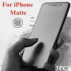 Матовое стекло для Iphone 12, 11 pro, xs Max, 2 шт., защита экрана, закаленное защитное стекло для Iphone 13, 12, xr, 7, 8, матовое стекло
