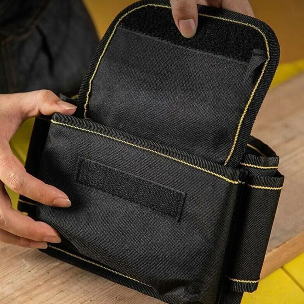 

Multi-function Waist Pack Repair Tool Storage Bag Oxford Waist Cloth Pocket Wrench Holder Bag Hardware Pliers Tool Storage D5H5