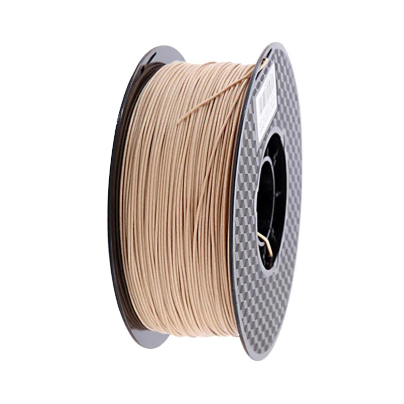 Нить для 3D принтера PLA 1 75 мм светлая древесина цветной материал 3d печати pla темная