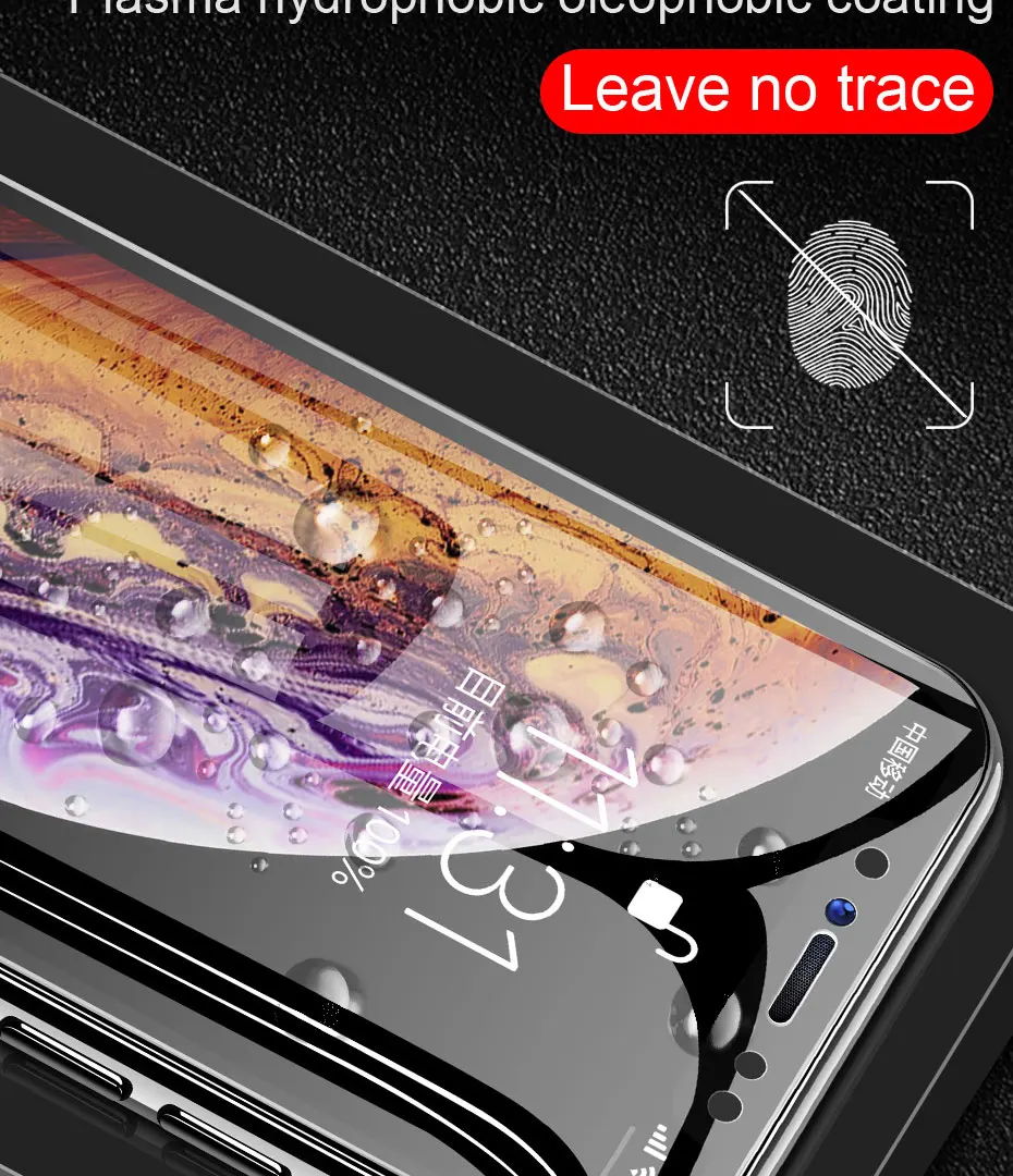 3 шт. 40D Защита экрана для iPhone 11 6 6 S 7 8 Plus X XS на iPhone XR XS 11 Pro Max мягкая защитная пленка не стекло