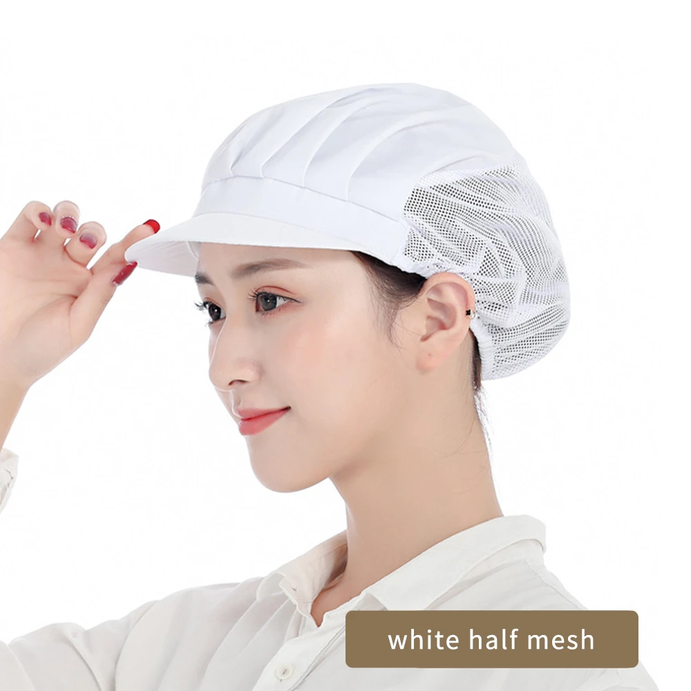 Унисекс шляпа шеф-повара эластичная сетка Кепка s кухня ресторан отель пекарня